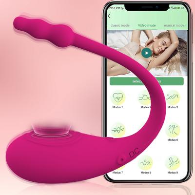 Wearable Vibrator U Shaped Suction Vibrator Wireless Sucking Vibrator Massage For Women